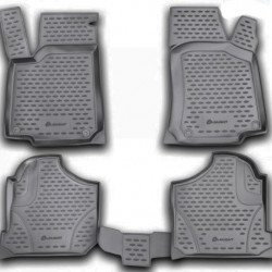 -VW GOLF 4 1998-2001 / VW BORA 1998+  ΜΑΡΚΕ ΠΑΤΑΚΙΑ ΣΕ ΣΚΑΦΗ NOVLINE (ΜΑΥΡΑ) - 4 ΤΕΜ.