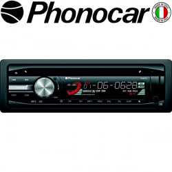 1-DIN  RADIO - DVD - USB - BLUETOOTH VM 072 PHONOCAR