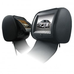 7 Προσκέφαλο DVD/USB player σε Μαύρο Χρώμα με φερμουάρ (τεμάχιο) 7 Προσκέφαλο DVD/USB player σε Μαύρο Χρώμα με φερμουάρ (τεμάχιο)