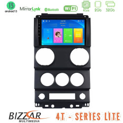 Bizzar 4T Series Jeep Wrangler 2008-2010 4Core Android13 2+32GB Navigation Multimedia Tablet 9 Bizzar 4T Series Jeep Wrangler 2008-2010 4Core Android13 2+32GB Navigation Multimedia Tablet 9