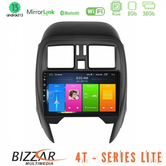 Bizzar 4T Series Nissan Micra 2013-2016 4Core Android13 2+32GB Navigation Multimedia Tablet 9 Bizzar 4T Series Nissan Micra 2013-2016 4Core Android13 2+32GB Navigation Multimedia Tablet 9