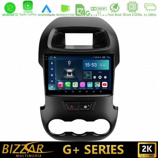 Bizzar G+ Series Ford Ranger 2012-2016 8core Android12 6+128GB Navigation Multimedia Tablet 9 Bizzar G+ Series Ford Ranger 2012-2016 8core Android12 6+128GB Navigation Multimedia Tablet 9