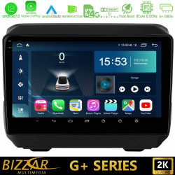 Bizzar G+ Series Jeep Wrangler 2018-> 8core Android12 6+128GB Navigation Multimedia Tablet 9