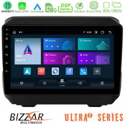 Bizzar Ultra Series Jeep Wrangler 2018-> 8core Android13 8+128GB Navigation Multimedia Tablet 9