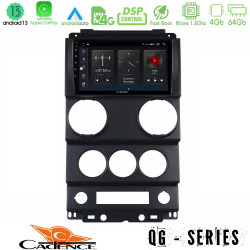 Cadence QG Series 8Core Android13 4+64GB Jeep Wrangler 2008-2010 Navigation Multimedia Tablet 9