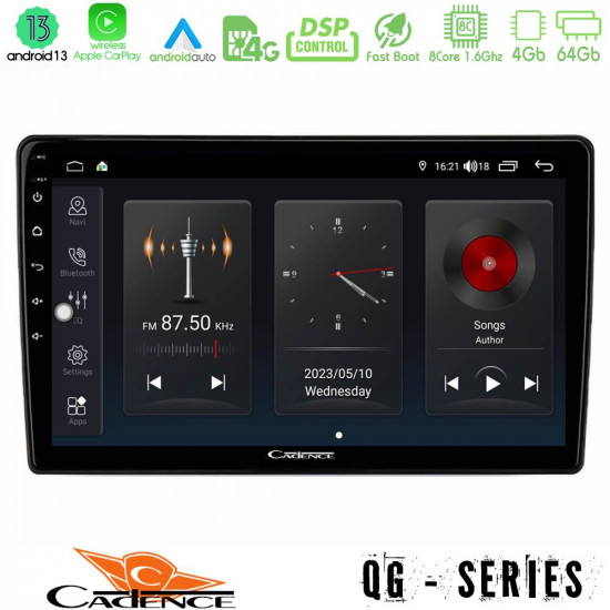 Cadence QG Series 8Core Android13 4+64GB Kia Ceed 2007 - 2009 Navigation Multimedia Tablet 9 Cadence QG Series 8Core Android13 4+64GB Kia Ceed 2007 - 2009 Navigation Multimedia Tablet 9
