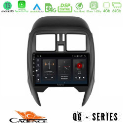 Cadence QG Series 8Core Android13 4+64GB Nissan Micra 2013-2016 Navigation Multimedia Tablet 9