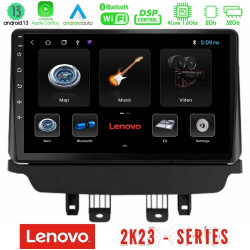 Lenovo Car Pad Mazda 2 2014-2021 4Core Android 13 2+32GB Navigation Multimedia Tablet 9