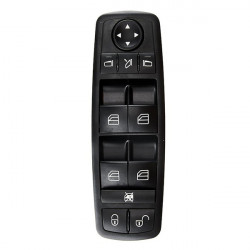 AJS Parts MERCEDES W169 / W245  ΠΟΛΛΑΠΛΟΣ ΔΙΑΚΟΠΤΗΣ ΠΑΡΑΘΥΡΩΝ ΜΕ ΠΛΑΙΣΙΟ - 3 PIN (orig.1698206710) (BLACK)