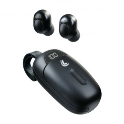 ΑΚΟΥΣΤΙΚΑ ΑΣΥΡΜΑΤΑ BLUETOOTH ΜΕ ΘΗΚΗ +ΚΑΛΩΔΙΟ ΦΟΡΤΙΣΗΣ USB(ΜΟΥΣΙΚΗ/ΚΛΗΣΕΙΣ/ΜΙΚΡΟΦΩΝΟ) ΜΑΥΡΟ EKKO5.0- LAMPA - 1 TEM.