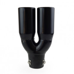 ΑΚΡΟ ΕΞΑΤΜΙΣΗΣ ΔΙΠΛΗ ΑΠΟΛΗΞΗ ΜΑΥΡΟ 130x215mm Φ35>50mm ΑΚΡΟ ΕΞΑΤΜΙΣΗΣ ΔΙΠΛΗ ΑΠΟΛΗΞΗ ΜΑΥΡΟ 130x215mm Φ35>50mm
