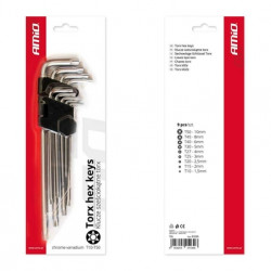 Amio ΑΛΕΝ TORX 9ΤΕΜΑΧΙΩΝ ΜΑΚΡΥΑ 230mm TKL