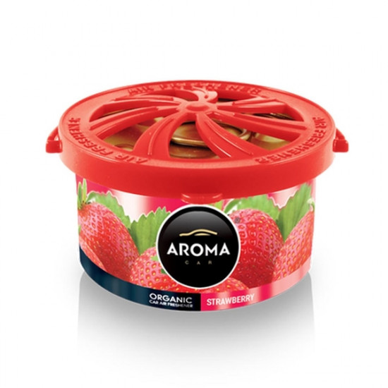 Amio ΑΡΩΜΑΤΙΚΟ ΣΕ ΚΟΝΣΕΡΒΑ AROMA ORGANIC - ΦΡΑΟΥΛΑ (STRAWBERRY) (40gr)