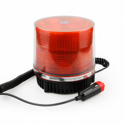 Amio ΦΑΡΟΣ LED 12V - 115 Χ 115mm (ΠΟΡΤΟΚΑΛΙ/ΜΑΓΝΗΤΙΚΗ ΒΑΣΗ)