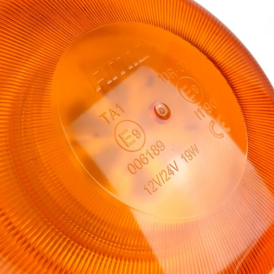 Amio ΦΑΡΟΣ ΜΑΓΝΗΤΙΚΟΣ W03M 12V/24V 36LED ΠΟΡΤΟΚΑΛΙ IP56 136X87mm AMIO