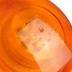 Amio ΦΑΡΟΣ W03B 12V/24V 36LED ΒΙΔΩΤΟΣ (3 ΒΙΔΕΣ) ΠΟΡΤΟΚΑΛΙ IP56 136X68MM