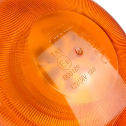 Amio ΦΑΡΟΣ W03SB 12V/24V 36LED ΒΙΔΩΤΟΣ (ΜΟΝΗ ΒΙΔΑ) ΠΟΡΤΟΚΑΛΙ IP56