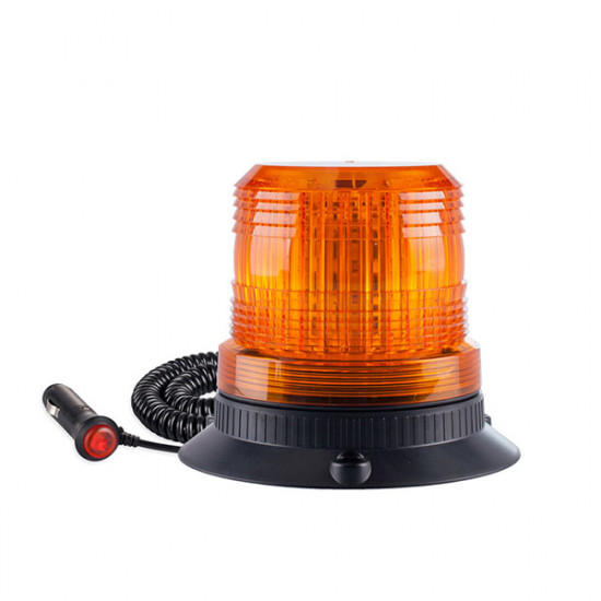 Amio ΦΑΡΟΣ WAR14M 12/24V - 60 LED - 147x122mm (ΠΟΡΤΟΚΑΛΙ/ΜΑΓΝΗΤΙΚΗ ΒΑΣΗ Ή 3 ΒΙΔΕΣ/ΦΙΣ - ΚΑΛΩΔΙΟ 4 m)