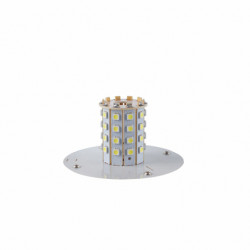 Amio ΦΑΡΟΣ WAR14M 12/24V - 60 LED - 147x122mm (ΠΟΡΤΟΚΑΛΙ/ΜΑΓΝΗΤΙΚΗ ΒΑΣΗ Ή 3 ΒΙΔΕΣ/ΦΙΣ - ΚΑΛΩΔΙΟ 4 m)
