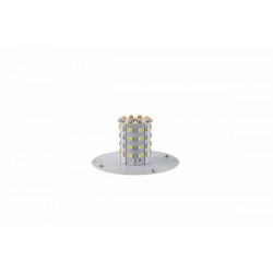 Amio ΦΑΡΟΣ WAR14M 12/24V - 60 LED - 147x122mm (ΠΟΡΤΟΚΑΛΙ/ΜΑΓΝΗΤΙΚΗ ΒΑΣΗ Ή 3 ΒΙΔΕΣ/ΦΙΣ - ΚΑΛΩΔΙΟ 4 m)