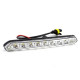 Amio ΦΩΤΑ ΗΜΕΡΑΣ DRL 12/24V 7W 20LED(0,35W ANA LED) 185x20x40mm 2ΤΕΜ