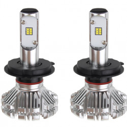Amio H4 LED SX SERIES 2018 6/18V 40W 6.000K 3.200lm LED (ΜΕ ΨΥΚΤΡΑ - ΧΩΡΙΣ ΑΝΕΜΙΣΤΗΡΑΚΙ) 2ΤΕΜ.
