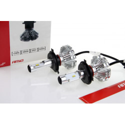 Amio H4 LED SX SERIES 2018 6/18V 40W 6.000K 3.200lm LED (ΜΕ ΨΥΚΤΡΑ - ΧΩΡΙΣ ΑΝΕΜΙΣΤΗΡΑΚΙ) 2ΤΕΜ.