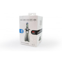 Amio HB3 9005 RS+ - SLIM SERIES 12/36V- 50W - LUXEON ZES 6X4W-6000K-3500lm (ΨΥΚΤΡΑ ΛΕΠΙΔΕΣ ΦΤΕΡΟΥ) - 2ΤΕΜ