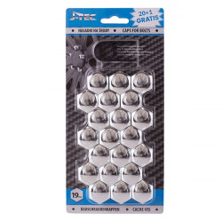 Amio ΚΑΠΑΚΙΑ ΜΠΟΥΛΟΝΙΩΝ 19mm ΧΡΩΜΙΟ 21TEM.