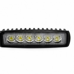 Amio ΠΡΟΒΟΛΕΑΣ ΕΡΓΑΣΙΑΣ DAYLINE WL01 FLAT 9/60V - 18W - 6000K - 6 LED (ΛΕΥΚΟ/ΨΥΧΡΟ) - 160 Χ 43 Χ 42 mm