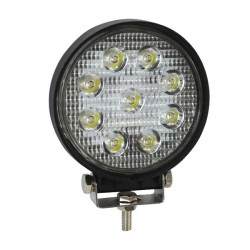 Amio ΠΡΟΒΟΛΕΑΣ ΕΡΓΑΣΙΑΣ ΣΤΡΟΓΓΥΛΟΣ AWL04 FLAT 2200lm 9/60V - 27W - 6000K - 9 LED - 115x35mm AMIO