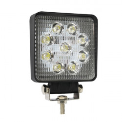 Amio ΠΡΟΒΟΛΕΑΣ ΕΡΓΑΣΙΑΣ ΤΕΤΡΑΓΩΝΟΣ AWL03 FLAT 2200lm 9/60V - 27W - 6000K - 9 LED - 106x106x32mm AMIO