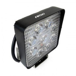 Amio ΠΡΟΒΟΛΕΑΣ ΕΡΓΑΣΙΑΣ ΤΕΤΡΑΓΩΝΟΣ AWL03 FLAT 2200lm 9/60V - 27W - 6000K - 9 LED - 106x106x32mm AMIO