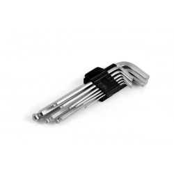 Amio ΣΕΤ ΚΛΕΙΔΙΑ ΑΛΛΕΝ IMBUS (ΚΟΝΤΑ 125mm) ΤΚΣ (9 ΤΕΜΑΧΙΩΝ Τ10-Τ50)