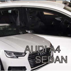 AUDI A4 4D  ΣΕΤ ΑΝΕΜΟΘΡΑΥΣΤΕΣ ΑΥΤΟΚΙΝΗΤΟΥ ΑΠΟ ΕΥΚΑΜΠΤΟ ΦΙΜΕ ΠΛΑΣΤΙΚΟ HEKO - 4 ΤΕΜ.