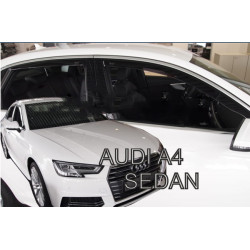 AUDI A4 4D  ΣΕΤ ΑΝΕΜΟΘΡΑΥΣΤΕΣ ΑΥΤΟΚΙΝΗΤΟΥ ΑΠΟ ΕΥΚΑΜΠΤΟ ΦΙΜΕ ΠΛΑΣΤΙΚΟ HEKO - 4 ΤΕΜ.