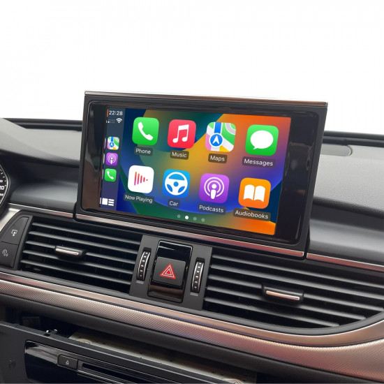 Audi A6 / A7 MMI 3G Wireless CarPlay/Android Auto Interface - Camera In