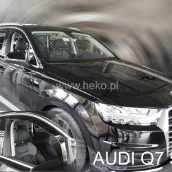 AUDI Q7 5D 2015+  ΣΕΤ ΑΝΕΜΟΘΡΑΥΣΤΕΣ ΑΥΤΟΚΙΝΗΤΟΥ ΑΠΟ ΕΥΚΑΜΠΤΟ ΦΙΜΕ ΠΛΑΣΤΙΚΟ HEKO - 4 ΤΕΜ.