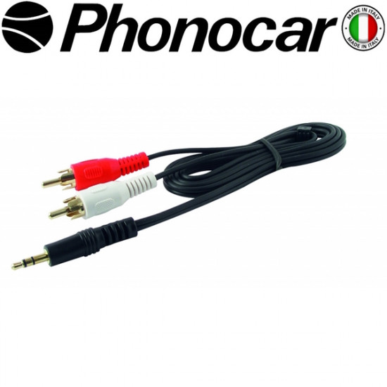 AUDIO ΚΑΛΩΔΙΟ IPOD-MP3 ΜΗΚΟΣ 100cm  (MALE) 04.145 PHONOCAR