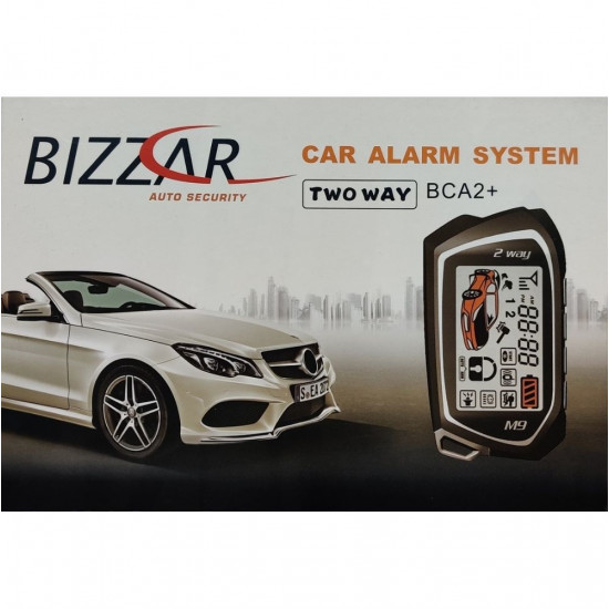 Bizzar 2 Way Car Alarm BCA2+ Bizzar 2 Way Car Alarm BCA2+