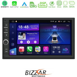 Bizzar 2DIN Deck 8core Android13 2+32GB Navigation Multimedia Deckless 7 με Carplay/AndroidAuto Bizzar 2DIN Deck 8core Android13 2+32GB Navigation Multimedia Deckless 7 με Carplay/AndroidAuto