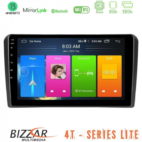 Bizzar 4T Series Audi A3 8P 4Core Android13 2+32GB Navigation Multimedia Tablet 9 Bizzar 4T Series Audi A3 8P 4Core Android13 2+32GB Navigation Multimedia Tablet 9