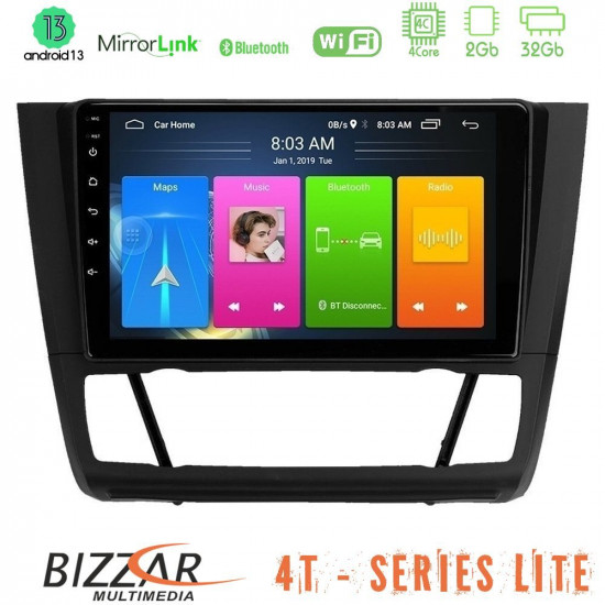 Bizzar 4T Series BMW 1Series E81/E82/E87/E88 (AUTO A/C) 4Core Android13 2+32GB Navigation Multimedia Tablet 9 Bizzar 4T Series BMW 1Series E81/E82/E87/E88 (AUTO A/C) 4Core Android13 2+32GB Navigation Multimedia Tablet 9