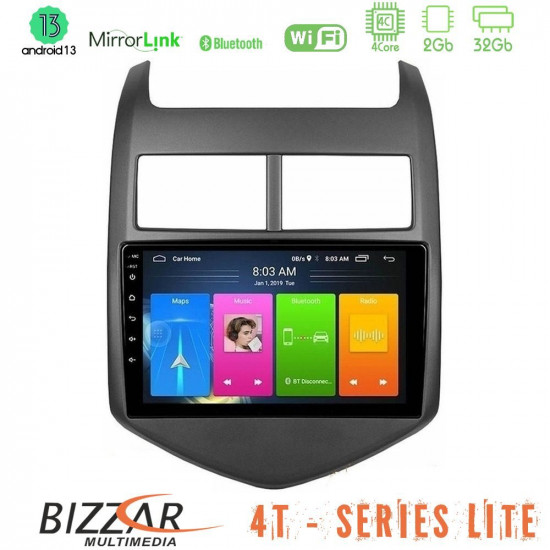 Bizzar 4T Series Chevrolet Aveo 2011-2017 4Core Android13 2+32GB Navigation Multimedia Tablet 9 Bizzar 4T Series Chevrolet Aveo 2011-2017 4Core Android13 2+32GB Navigation Multimedia Tablet 9
