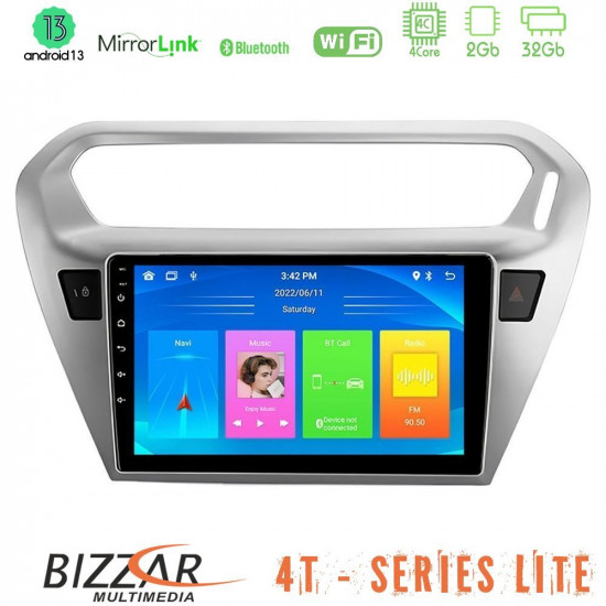 Bizzar 4T Series Citroen C-Elysee / Peugeot 301 4Core Android13 2+32GB Navigation Multimedia Tablet 9 Bizzar 4T Series Citroen C-Elysee / Peugeot 301 4Core Android13 2+32GB Navigation Multimedia Tablet 9