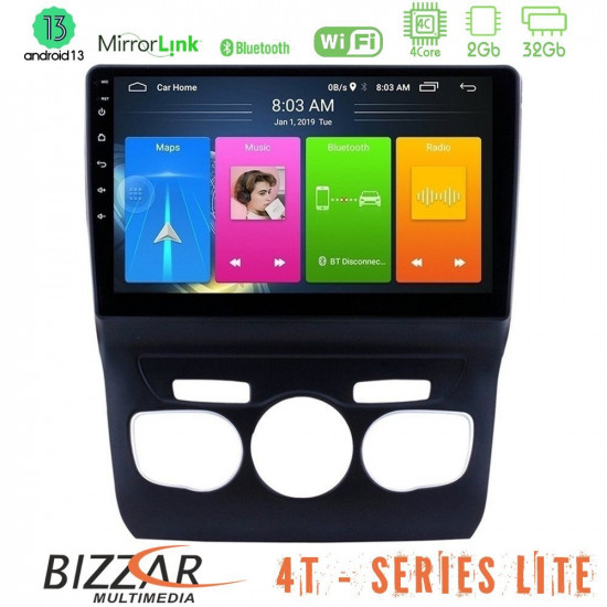 Bizzar 4T Series Citroen C4L 4Core Android13 2+32GB Navigation Multimedia Tablet 10 Bizzar 4T Series Citroen C4L 4Core Android13 2+32GB Navigation Multimedia Tablet 10