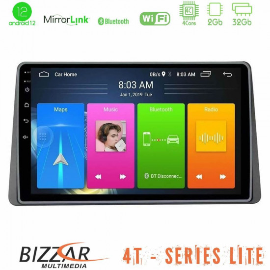Bizzar 4T Series Dacia Duster 2019-gt; 4core Android13 2+32GB Navigation Multimedia Tablet 10 Bizzar 4T Series Dacia Duster 2019-gt; 4core Android13 2+32GB Navigation Multimedia Tablet 10