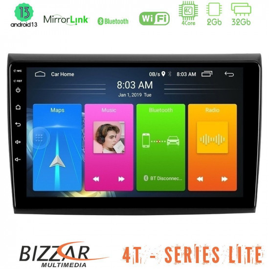 Bizzar 4T Series Fiat Bravo 4Core Android13 2+32GB Navigation Multimedia Tablet 9 Bizzar 4T Series Fiat Bravo 4Core Android13 2+32GB Navigation Multimedia Tablet 9