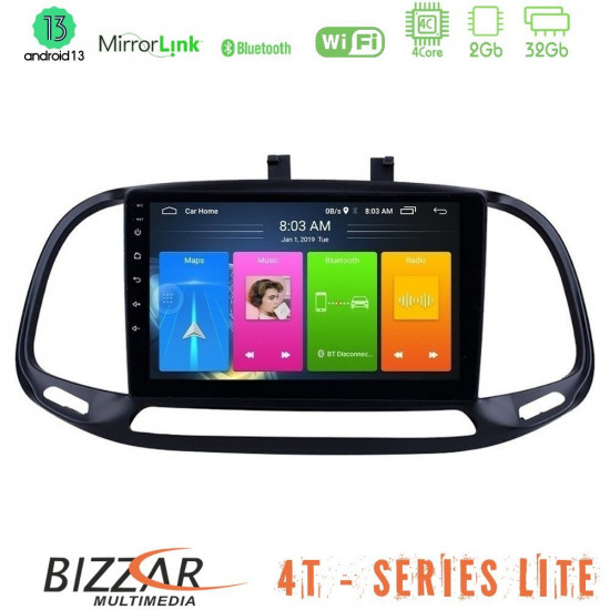 Bizzar 4T Series Fiat Doblo 2015-2022 4Core Android13 2+32GB Navigation Multimedia Tablet 9 Bizzar 4T Series Fiat Doblo 2015-2022 4Core Android13 2+32GB Navigation Multimedia Tablet 9