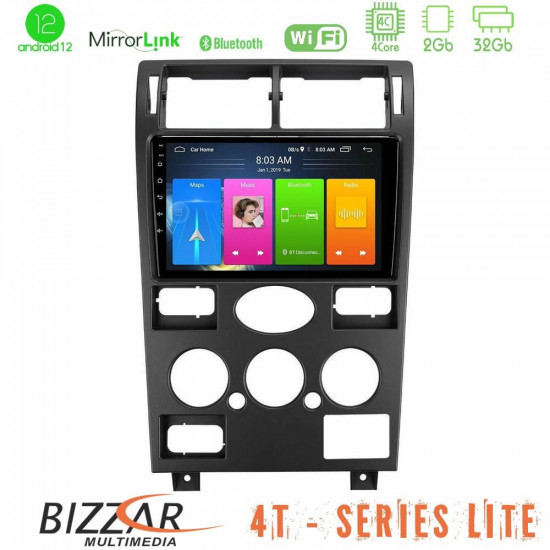 Bizzar 4T Series Ford Mondeo 2001-2004 4Core Android13 2+32GB Navigation Multimedia Tablet 9 Bizzar 4T Series Ford Mondeo 2001-2004 4Core Android13 2+32GB Navigation Multimedia Tablet 9
